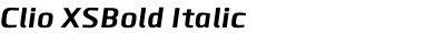 Clio XSBold Italic